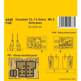 CMK - Canadair CL-13 Sabre Mk.4 Airbrakes