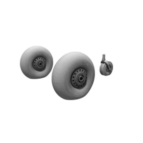 CMK - Lancaster Mk.I/III Mainwheels and Tailwheel w/Leg