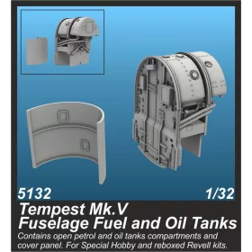 CMK - Tempest Mk.V Fuselage Fuel and Oil Tanks