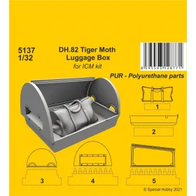 CMK - DH.82 Tiger Moth Luggage Box (ICM kit)