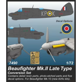CMK - Beaufighter Mk.II Late Type Conversion set 1/72