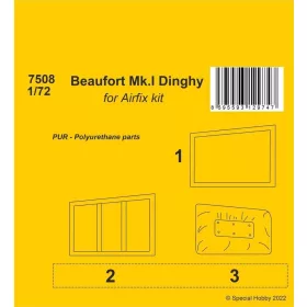 CMK - Beaufort Mk.I Dinghy 1/72 / for Airfix kit