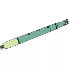 CMK - Wwii German Torpedo Type G7E (3 Pcs)