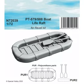 CMK - PT-579/588 Boat Life Raft 1/72