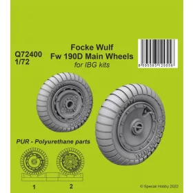 CMK - Focke Wulf Fw 190D-9 Main Wheels / for1/72 IBG kits