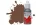 Humbrol - HUMBROL ACRYLIC DROPPER BOTTLE 14ML No 98 Chocolate Matt