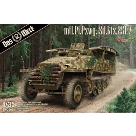   Das Werk - Mittlerer Pionierpanzerwagen with Behelfsbr cke  Sd.Kfz.251/7 2 in 1