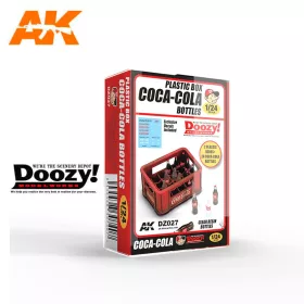 AK-Interactive  - 1940-1980 S Plastic Box Coca-Cola Bottles