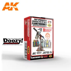   AK-Interactive  - Post Apocalyptic U.Pick Up Truck Flamethrower