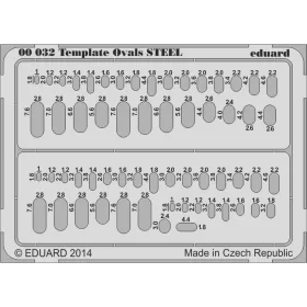 Eduard - Template Ovls Steel for Tool