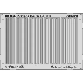 Eduard - Stripes 0.2 to 1mm