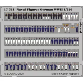 Eduard - Naval Figures German WWII 1/350