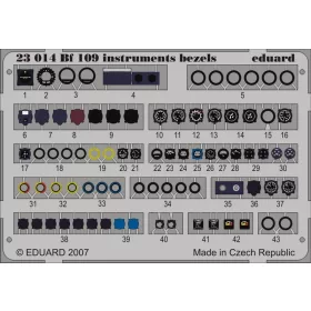 Eduard - Bf 109 Instruments Bezels 1/24