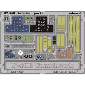 Eduard - P-40B Tomahawk Interior for Trumpeter