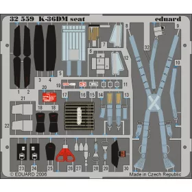 Eduard - MiG-29 Fulcrum K-36DM Seat for Trumpeter