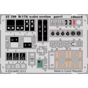 Eduard - B-17G Waist Section for Hk Models