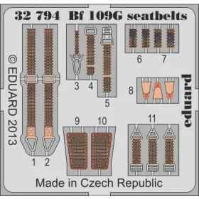 Eduard - Bf 109G Seatbelts for Revell
