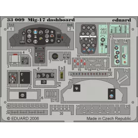 Eduard - Mig-17 Dashboard for Trumpeter