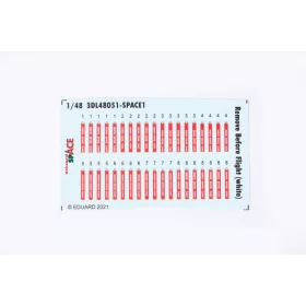 Eduard - Remove Before Flight (White) Space
