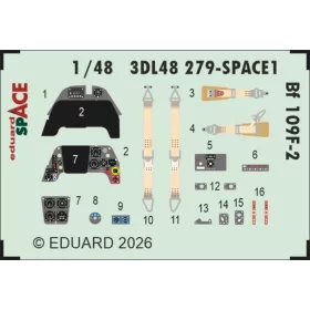 Eduard - Bf 109F-2 SPACE for Eduard