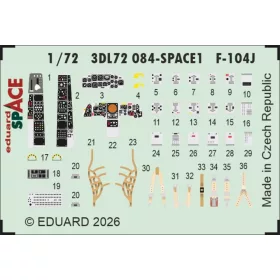 Eduard - F-104J SPACE for Fine Molds