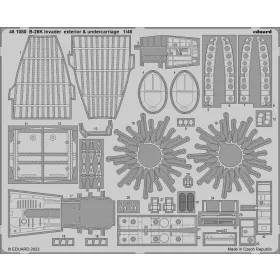 Eduard - B-26K Invader exterior   undercarriage for ICM