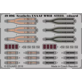 Eduard - Seatbelts USAAF WWII STEEL