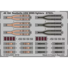 Eduard - Seatbelts USN WWII fighters STEEL