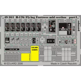   Eduard - B-17G Flying Fortress mid section for Revell/Monogram
