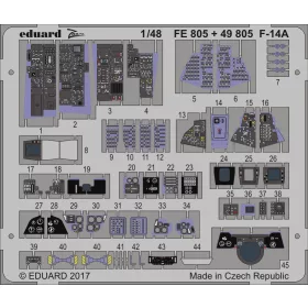 Eduard - F-14A interior for Tamiya