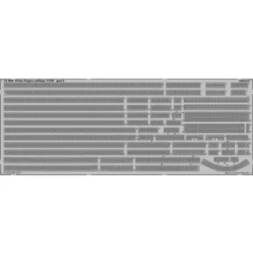 Eduard - Prinz Eugen railings for Trumpeter
