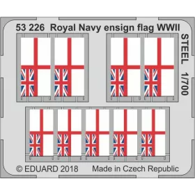 Eduard - Royal Navy ensign flag WWII STEEL