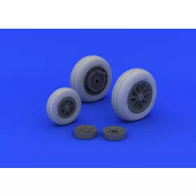 Eduard - F-104 undercarriage wheels late for Ital