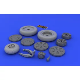 Eduard - MiG-21 wheels for Eduard