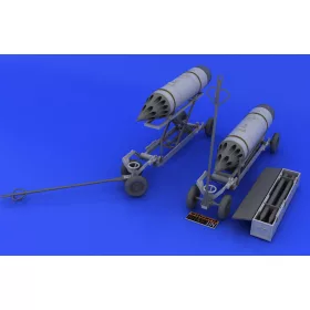 Eduard - Rocket launcher B-8M1 and loading cart
