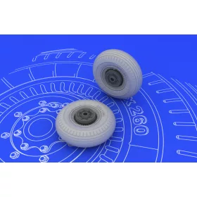 Eduard - II-2 Shturmovik wheels for Tamiya