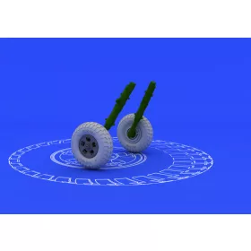 Eduard - Spitfire wheels - 5 spoke for Eduard