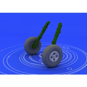 Eduard - Spitfire wheels - 4 spoke for Eduard