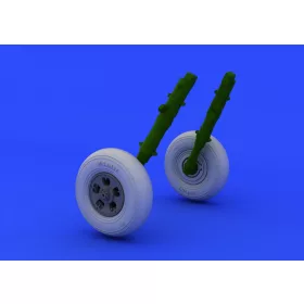 Eduard - Spitfire wheels - 5 spoke for Eduard