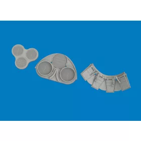 Eduard - P-40K radiators upgrade set PRINT for Eduard