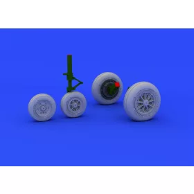 Eduard - F-104 undercarriage wheels late f.Hasega