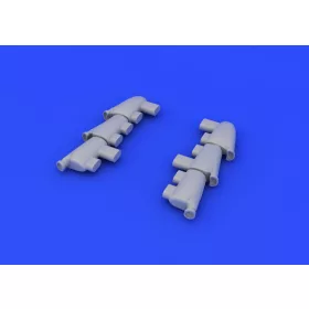 Eduard - Hurricane Mk.I exhaust stacks f.Airfix