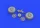 Eduard - P-51D wheels for Airfix