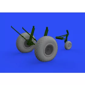 Eduard - B-17 wheels for HKM