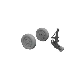 Eduard - A-1H wheels 1/48
