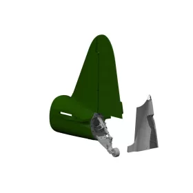 Eduard - A6M2 tailwheel PRINT