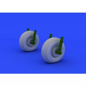 Eduard - C-47 wheels for Airfix