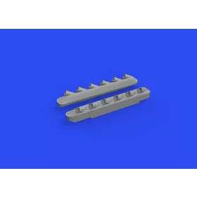   Eduard - P-51B/C exhausts stacks w/fairing PRINT for ARMA HOBBY