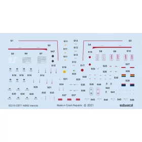 Eduard - A6M2 Stencils 1/48 Eduard