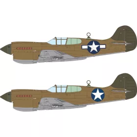 Eduard - P-40K US national insignia for Eduard